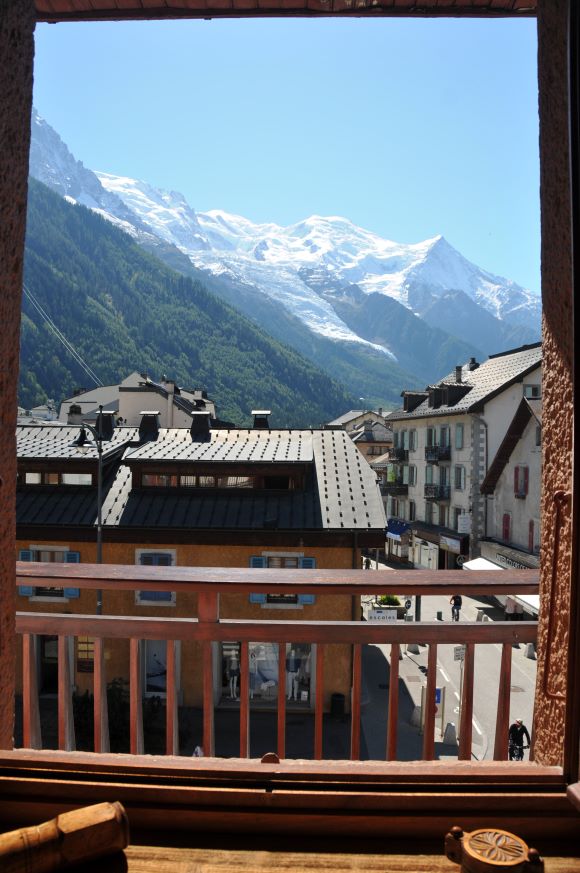 Chambre Chamonix Bellevue vue Mont Blanc